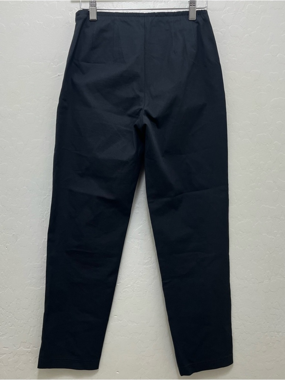 Eileen Fisher XXS Organic Cotton Slim Pant Side Zip Ankle Pant - Picture 6 of 9
